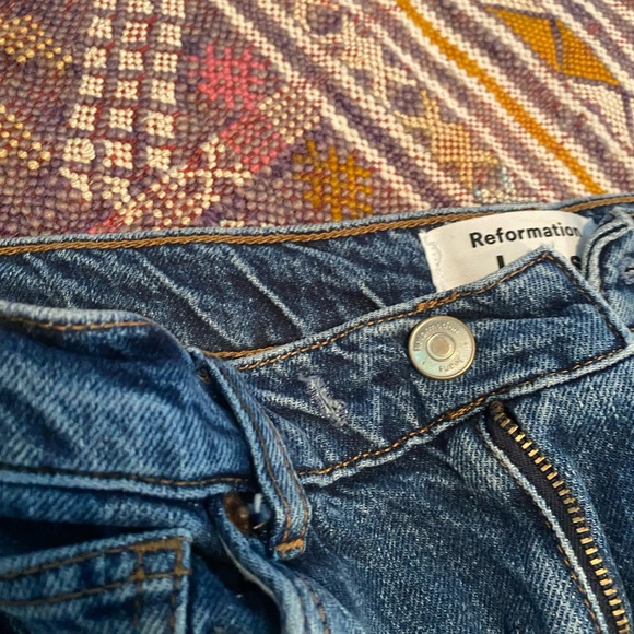 Reformation Cary High Rise Wide Leg Jeans - Picture 5 of 7